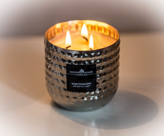 Refillable Candles - Large Silver